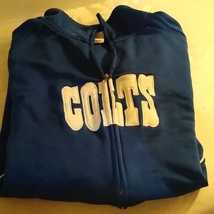 Indianapolis Colts Zip Up Jacket 2XL